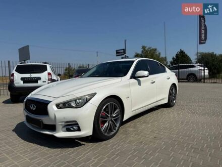 Білий Інфініті Q50, об'ємом двигуна 2.14 л та пробігом 187 тис. км за 15899 $, фото 1 на Automoto.ua