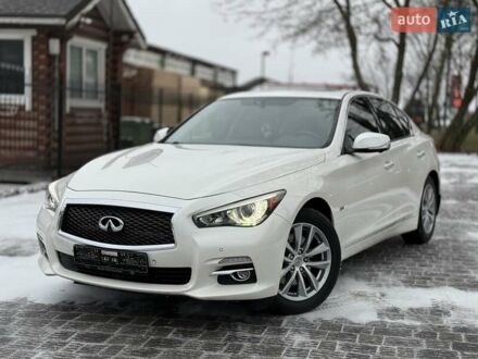 Білий Інфініті Q50, об'ємом двигуна 1.99 л та пробігом 122 тис. км за 12888 $, фото 1 на Automoto.ua