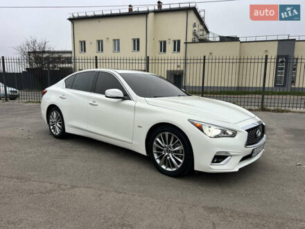 Білий Інфініті Q50, об'ємом двигуна 3 л та пробігом 144 тис. км за 15900 $, фото 1 на Automoto.ua