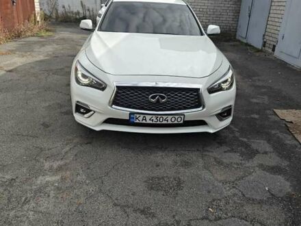 Білий Інфініті Q50, об'ємом двигуна 3 л та пробігом 115 тис. км за 15500 $, фото 1 на Automoto.ua