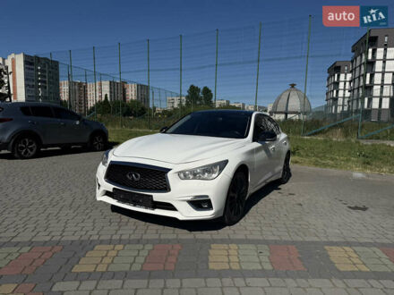 Білий Інфініті Q50, об'ємом двигуна 1.99 л та пробігом 107 тис. км за 21200 $, фото 1 на Automoto.ua