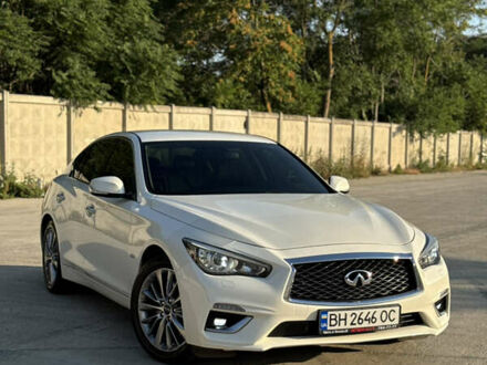 Білий Інфініті Q50, об'ємом двигуна 1.99 л та пробігом 102 тис. км за 22000 $, фото 1 на Automoto.ua