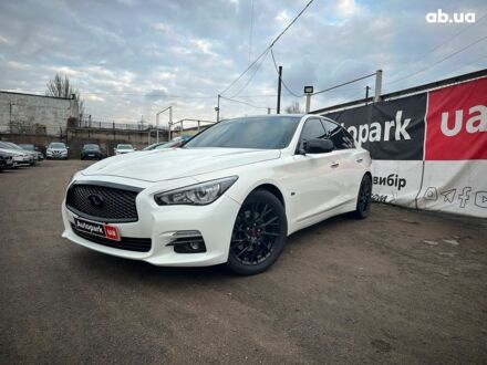 Білий Інфініті Q50, об'ємом двигуна 3 л та пробігом 143 тис. км за 14200 $, фото 1 на Automoto.ua