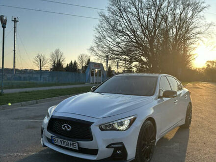 Інфініті Q50 2018 у Полтаві на Automoto.ua Білий Інфініті Q50, об'ємом двигуна 3 л та пробігом 72 тис. км за 23000 $, фото 1 на Automoto.ua