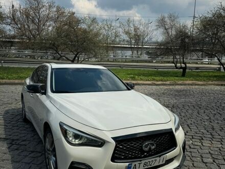 Білий Інфініті Q50, об'ємом двигуна 3 л та пробігом 119 тис. км за 16600 $, фото 1 на Automoto.ua