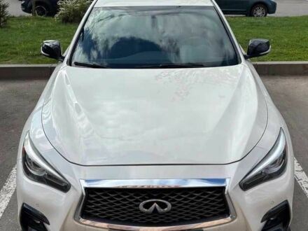 Інфініті Q50 2018 у Одесі на Automoto.ua Білий Інфініті Q50, об'ємом двигуна 3 л та пробігом 63 тис. км за 20000 $, фото 1 на Automoto.ua