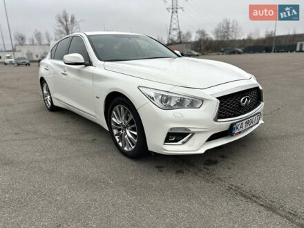 Білий Інфініті Q50, об'ємом двигуна 1.99 л та пробігом 119 тис. км за 18500 $, фото 1 на Automoto.ua