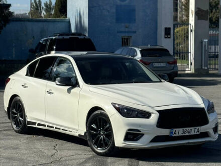 Инфинити Q50 2019 в Ужгороде на Automoto.ua Белый Инфинити Q50, объемом двигателя 3 л и пробегом 87 тыс. км за 19700 $, фото 1 на Automoto.ua