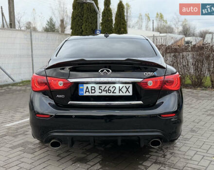 Чорний Інфініті Q50, об'ємом двигуна 3.5 л та пробігом 261 тис. км за 14300 $, фото 6 на Automoto.ua