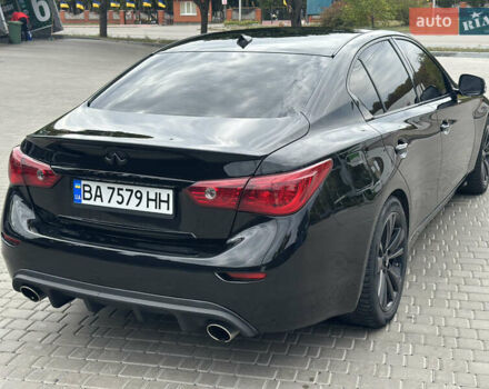 Черный Инфинити Q50, объемом двигателя 3.7 л и пробегом 144 тыс. км за 14999 $, фото 9 на Automoto.ua