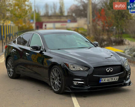 Черный Инфинити Q50, объемом двигателя 3.7 л и пробегом 202 тыс. км за 14000 $, фото 2 на Automoto.ua