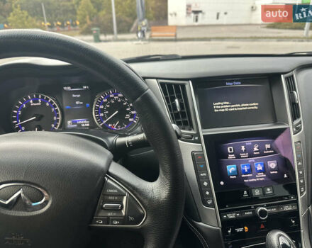 Черный Инфинити Q50, объемом двигателя 3.7 л и пробегом 144 тыс. км за 14999 $, фото 12 на Automoto.ua