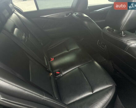 Черный Инфинити Q50, объемом двигателя 3.7 л и пробегом 144 тыс. км за 14999 $, фото 13 на Automoto.ua