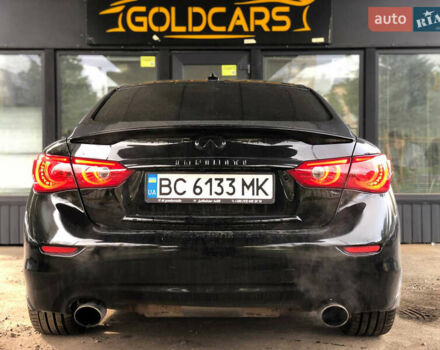 Черный Инфинити Q50, объемом двигателя 3.5 л и пробегом 214 тыс. км за 13500 $, фото 8 на Automoto.ua