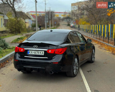 Черный Инфинити Q50, объемом двигателя 3.7 л и пробегом 202 тыс. км за 14000 $, фото 7 на Automoto.ua