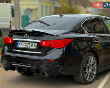 Черный Инфинити Q50, объемом двигателя 3.7 л и пробегом 202 тыс. км за 14000 $, фото 8 на Automoto.ua