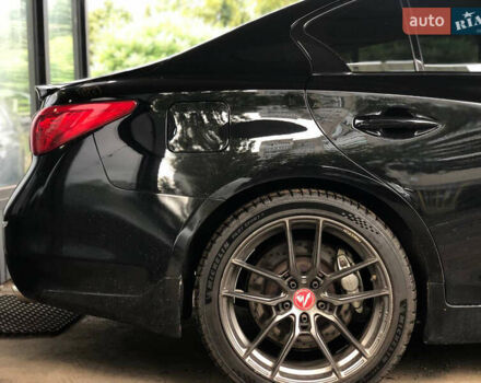 Черный Инфинити Q50, объемом двигателя 3.5 л и пробегом 214 тыс. км за 13500 $, фото 10 на Automoto.ua