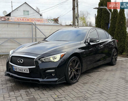 Чорний Інфініті Q50, об'ємом двигуна 3.5 л та пробігом 261 тис. км за 14300 $, фото 2 на Automoto.ua