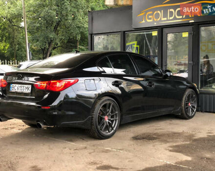 Черный Инфинити Q50, объемом двигателя 3.5 л и пробегом 214 тыс. км за 13500 $, фото 7 на Automoto.ua