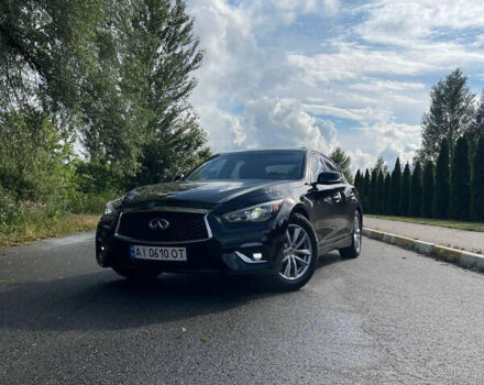 Чорний Інфініті Q50, об'ємом двигуна 3.7 л та пробігом 137 тис. км за 14000 $, фото 1 на Automoto.ua