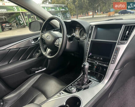 Черный Инфинити Q50, объемом двигателя 3.7 л и пробегом 144 тыс. км за 14999 $, фото 11 на Automoto.ua