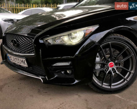 Черный Инфинити Q50, объемом двигателя 3.5 л и пробегом 214 тыс. км за 13500 $, фото 3 на Automoto.ua