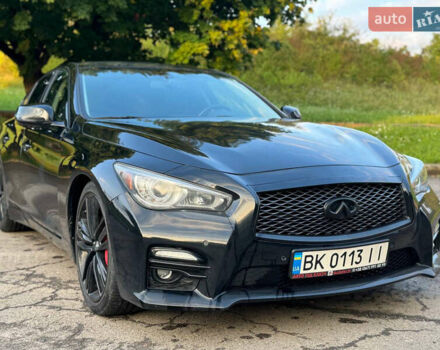 Черный Инфинити Q50, объемом двигателя 3.5 л и пробегом 149 тыс. км за 15499 $, фото 4 на Automoto.ua