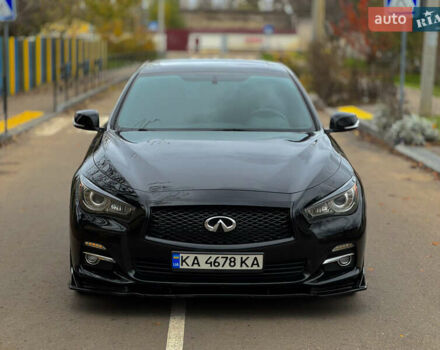 Черный Инфинити Q50, объемом двигателя 3.7 л и пробегом 202 тыс. км за 14000 $, фото 3 на Automoto.ua