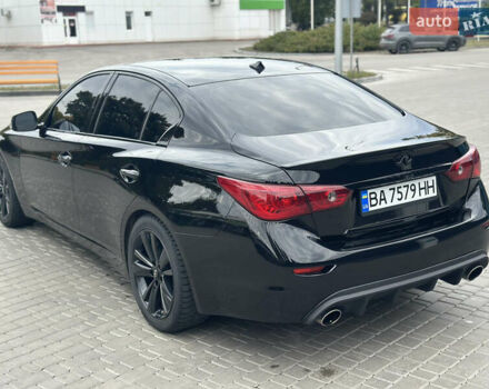 Черный Инфинити Q50, объемом двигателя 3.7 л и пробегом 144 тыс. км за 14999 $, фото 7 на Automoto.ua