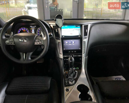 Черный Инфинити Q50, объемом двигателя 3.5 л и пробегом 214 тыс. км за 13500 $, фото 11 на Automoto.ua