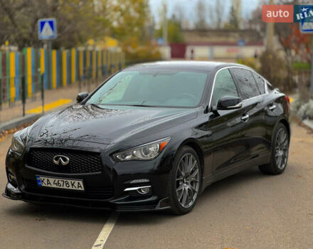Черный Инфинити Q50, объемом двигателя 3.7 л и пробегом 202 тыс. км за 14000 $, фото 6 на Automoto.ua