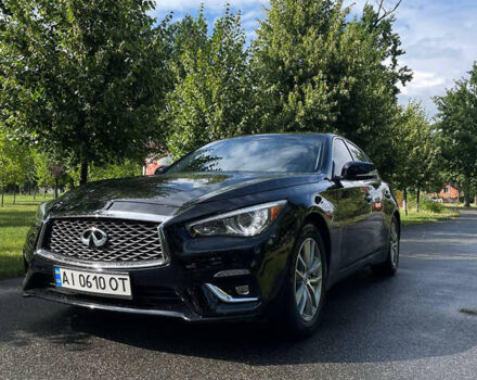 Чорний Інфініті Q50, об'ємом двигуна 3.7 л та пробігом 137 тис. км за 14000 $, фото 28 на Automoto.ua