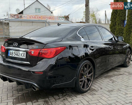 Чорний Інфініті Q50, об'ємом двигуна 3.5 л та пробігом 261 тис. км за 14300 $, фото 7 на Automoto.ua