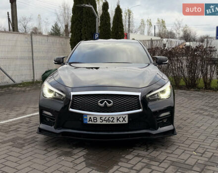 Чорний Інфініті Q50, об'ємом двигуна 3.5 л та пробігом 261 тис. км за 14300 $, фото 1 на Automoto.ua