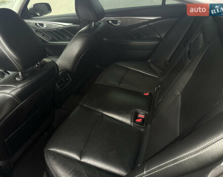 Черный Инфинити Q50, объемом двигателя 3.7 л и пробегом 144 тыс. км за 14999 $, фото 14 на Automoto.ua