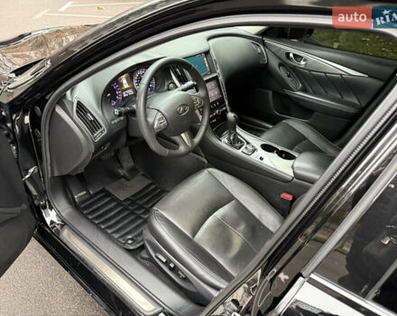 Черный Инфинити Q50, объемом двигателя 3.7 л и пробегом 150 тыс. км за 14650 $, фото 19 на Automoto.ua