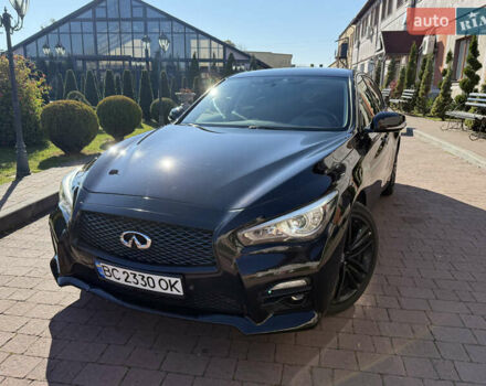 Черный Инфинити Q50, объемом двигателя 2.14 л и пробегом 205 тыс. км за 14600 $, фото 4 на Automoto.ua