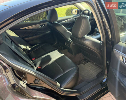 Черный Инфинити Q50, объемом двигателя 2.14 л и пробегом 205 тыс. км за 14600 $, фото 28 на Automoto.ua