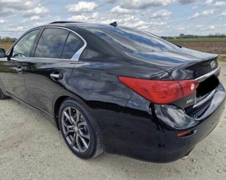 Чорний Інфініті Q50, об'ємом двигуна 3 л та пробігом 136 тис. км за 14200 $, фото 3 на Automoto.ua