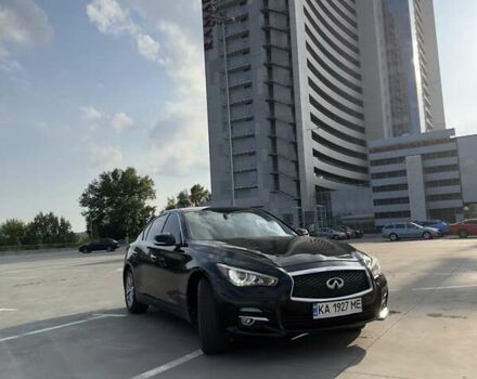 Черный Инфинити Q50, объемом двигателя 3.7 л и пробегом 209 тыс. км за 15000 $, фото 6 на Automoto.ua