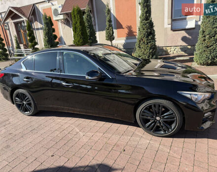 Черный Инфинити Q50, объемом двигателя 2.14 л и пробегом 205 тыс. км за 14600 $, фото 13 на Automoto.ua