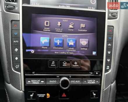 Черный Инфинити Q50, объемом двигателя 3.7 л и пробегом 150 тыс. км за 14650 $, фото 27 на Automoto.ua