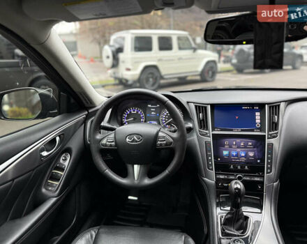 Черный Инфинити Q50, объемом двигателя 3.7 л и пробегом 150 тыс. км за 14650 $, фото 23 на Automoto.ua