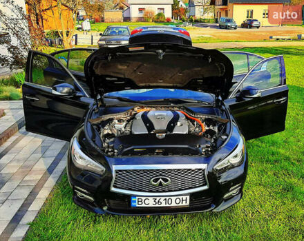Черный Инфинити Q50, объемом двигателя 3.5 л и пробегом 130 тыс. км за 15000 $, фото 4 на Automoto.ua