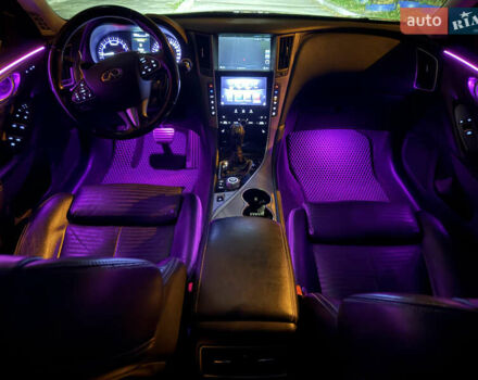 Черный Инфинити Q50, объемом двигателя 2.14 л и пробегом 205 тыс. км за 14600 $, фото 43 на Automoto.ua