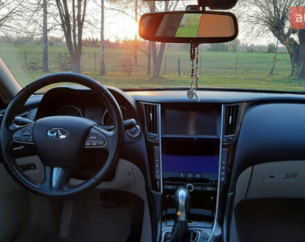 Черный Инфинити Q50, объемом двигателя 3.5 л и пробегом 130 тыс. км за 15000 $, фото 8 на Automoto.ua