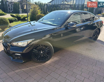 Черный Инфинити Q50, объемом двигателя 2.14 л и пробегом 205 тыс. км за 14600 $, фото 6 на Automoto.ua