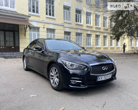 Чорний Інфініті Q50, об'ємом двигуна 2.14 л та пробігом 204 тис. км за 13800 $, фото 1 на Automoto.ua