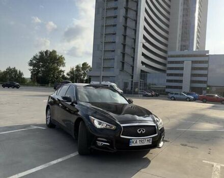 Черный Инфинити Q50, объемом двигателя 3.7 л и пробегом 209 тыс. км за 15000 $, фото 5 на Automoto.ua
