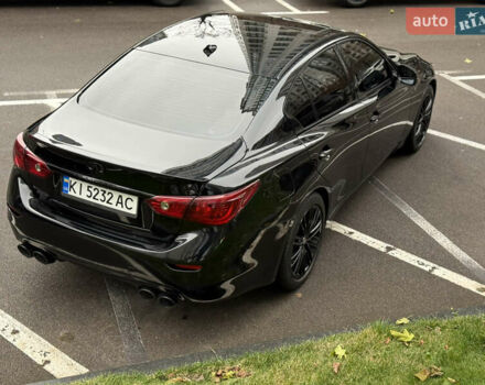 Черный Инфинити Q50, объемом двигателя 3.7 л и пробегом 150 тыс. км за 14650 $, фото 7 на Automoto.ua